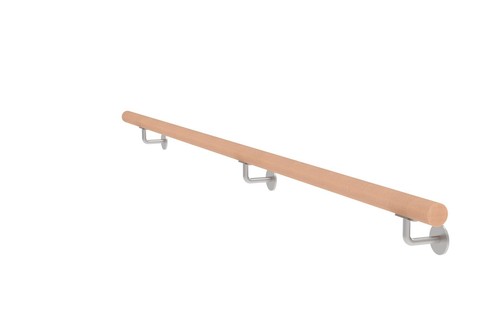 Holzhandlauf buche mit - holzhandlauf,