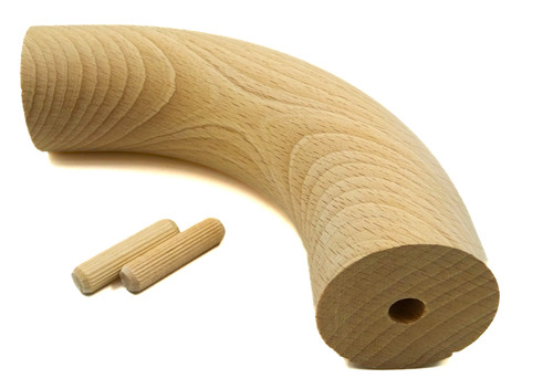 Handlauf holz endstück - handlauf,