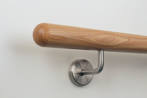 Esche handlauf mit halter - esche,