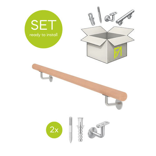 Wandhandlauf set buche - wandhandlauf, und