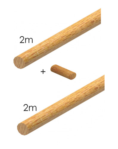 Holz handlauf buche ø42mm - holz,