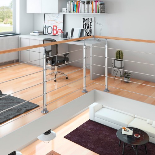 Dolle geländer set aluminium - set,